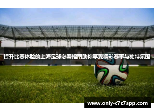 提升比赛体验的上海足球必看指南助你享受精彩赛事与独特氛围